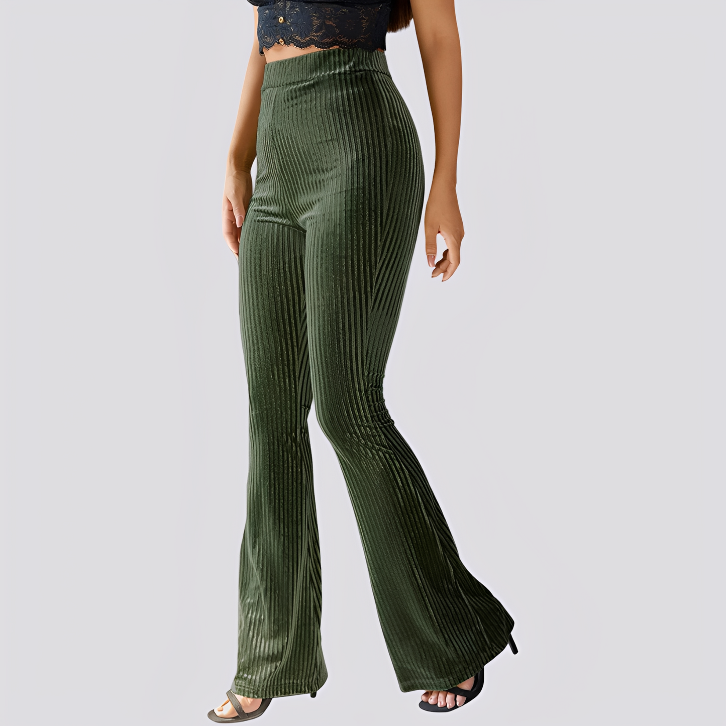 Leona - Lässige Cord-Schlaghose für Damen