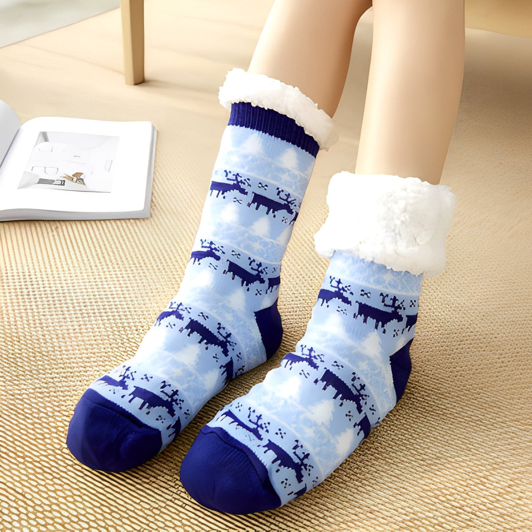 Clarice - Elegante mittellange Weihnachtssocken für Damen