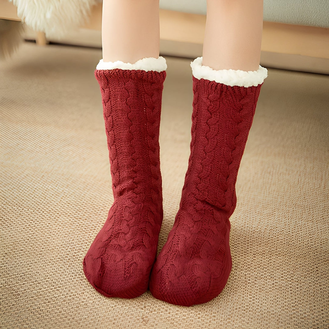 Jessica - Warme Winter-Plüschsocken für Damen und Herren