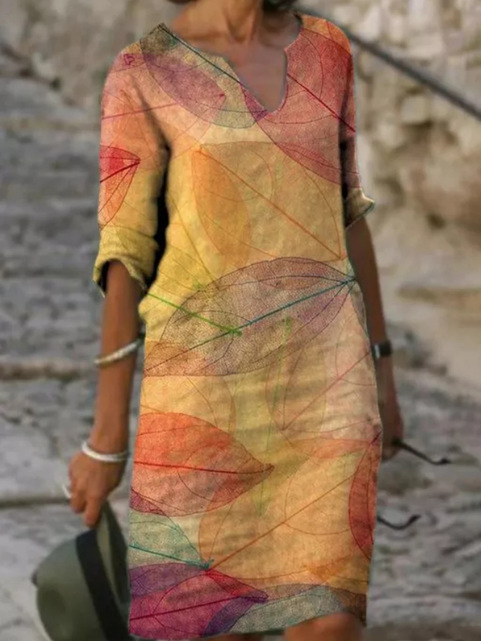 Kori – Damen-Leinenkleid
