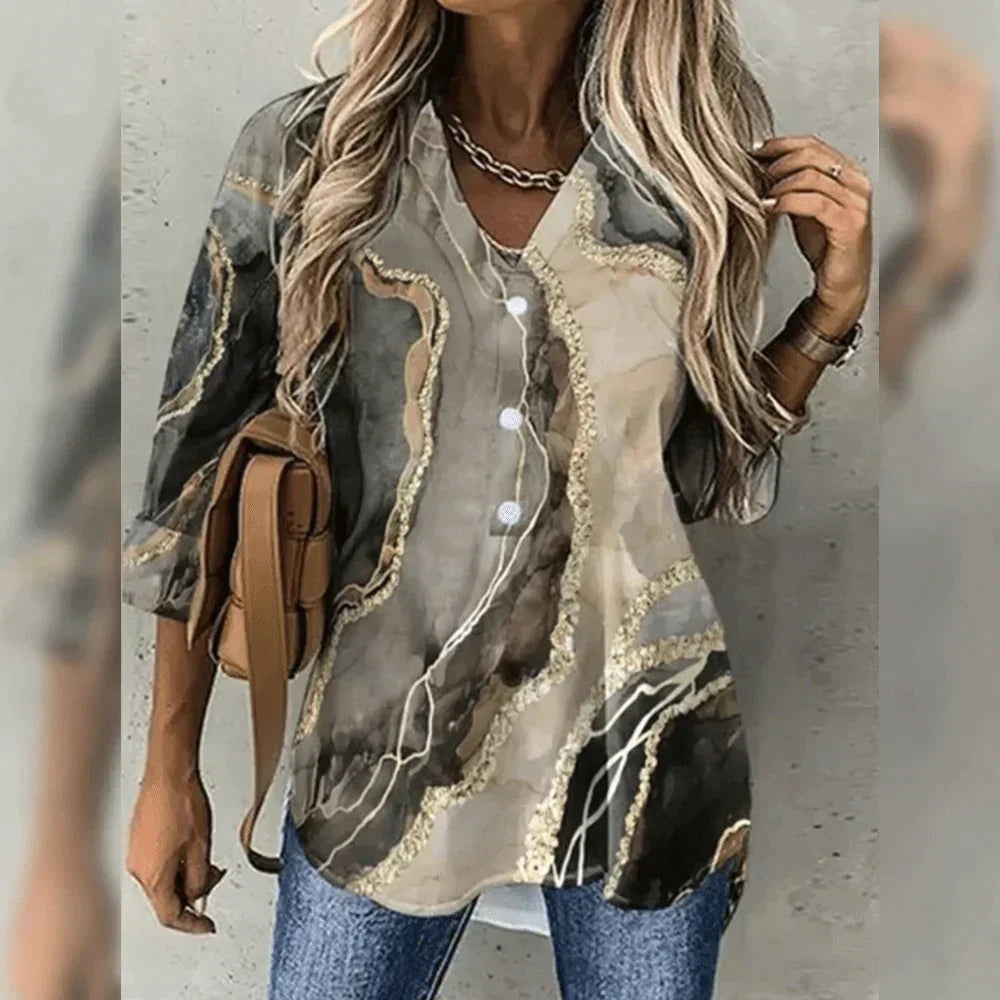Fely - Klassische Eleganz Bluse