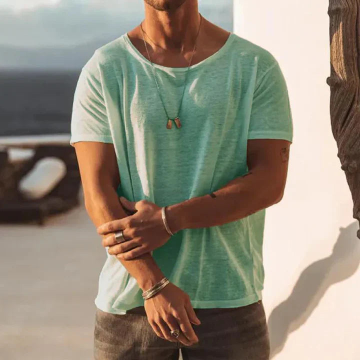 Lennon – T-Shirt Alltag Lässig mit Bequemem Schnitt