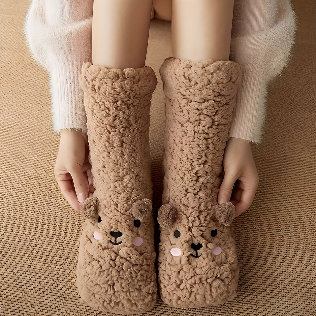 Caelie - Modische, süße, dicke Fleece-Socken für Damen