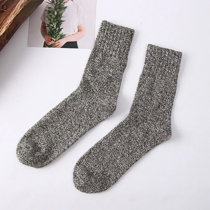 Jason - Warme Winter-Frottee-Wollsocken für Männer