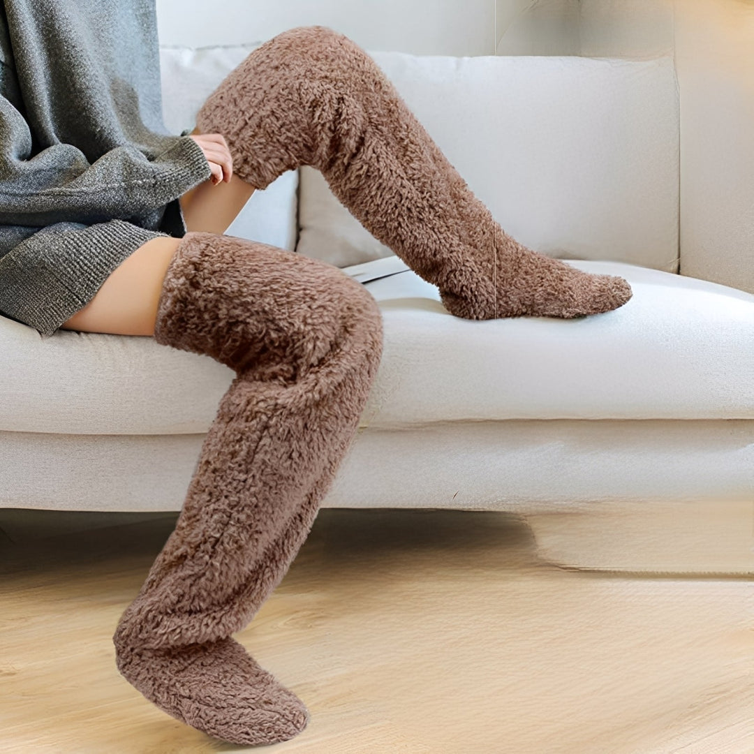 Hayden - Wärmende, kuschelige Schlafsocken für Damen