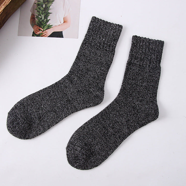 Jason - Warme Winter-Frottee-Wollsocken für Männer