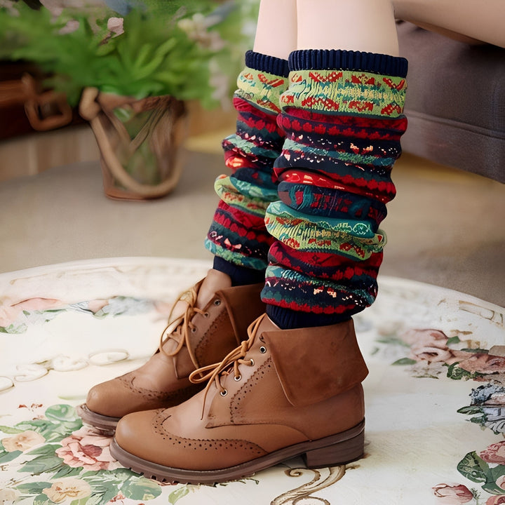 Suzanna - Trendige, warme, dicke Baumwollsocken für Damen