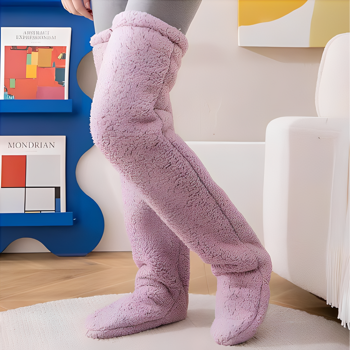 Hayden - Wärmende, kuschelige Schlafsocken für Damen