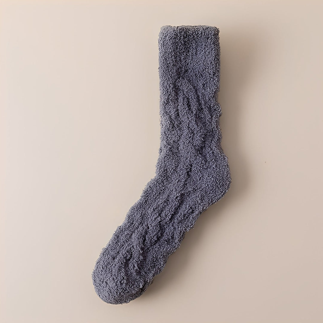 Neely - Universelle Socken aus warmen Samt-Fleece