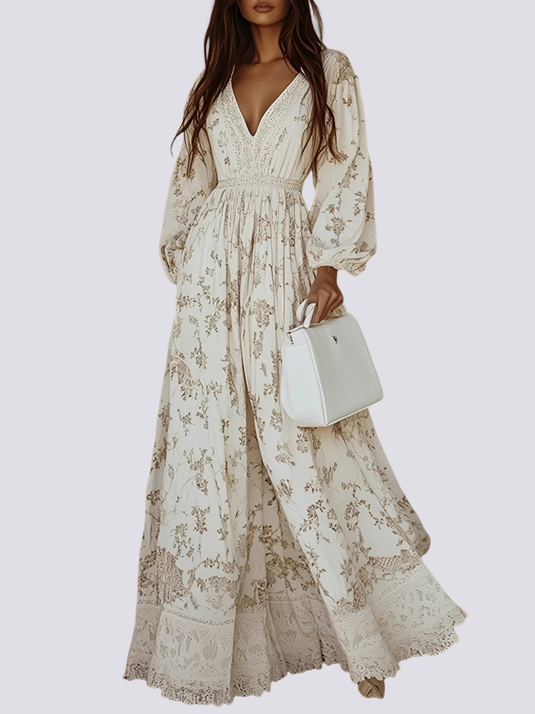 Katy - Komfortables Langarmkleid für Damen