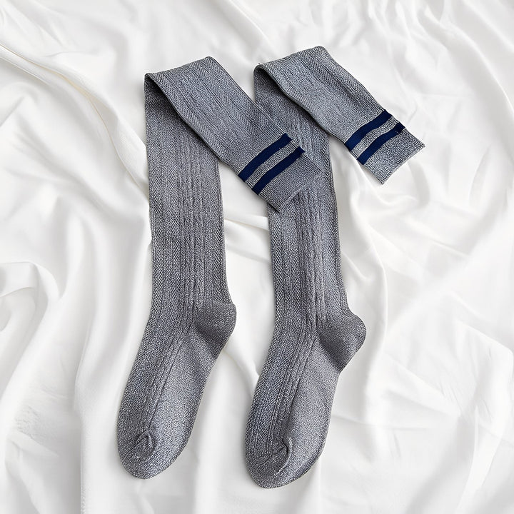 Zella - Stilvolle Damen-Overkneesocken