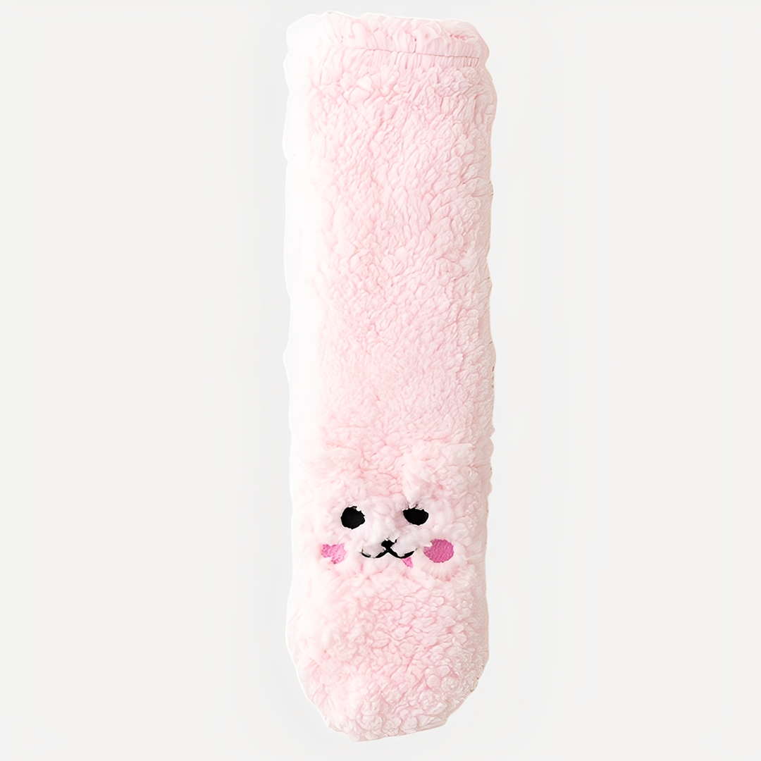 Judith - Elegante Winterbodysocken aus Samt für Frauen