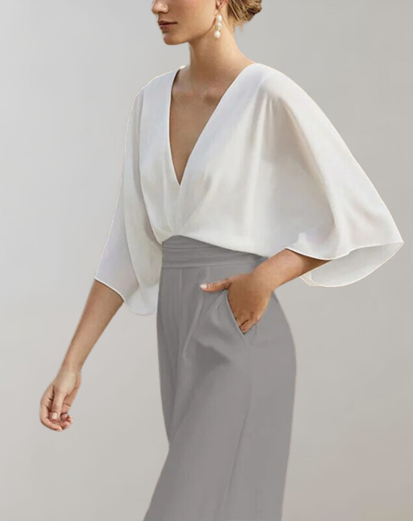 Melanie - Lässiger Overall mit weiten Beinen