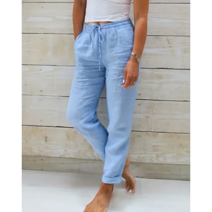 Stacey - Elegante und Mühelose Leinenhose