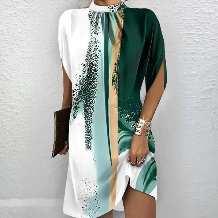 Lany – Lebendiges Blumenmuster-Kleid