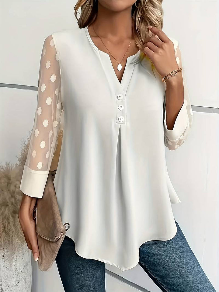 Alyssa - Elegantes und Bequemes Langarm-Top