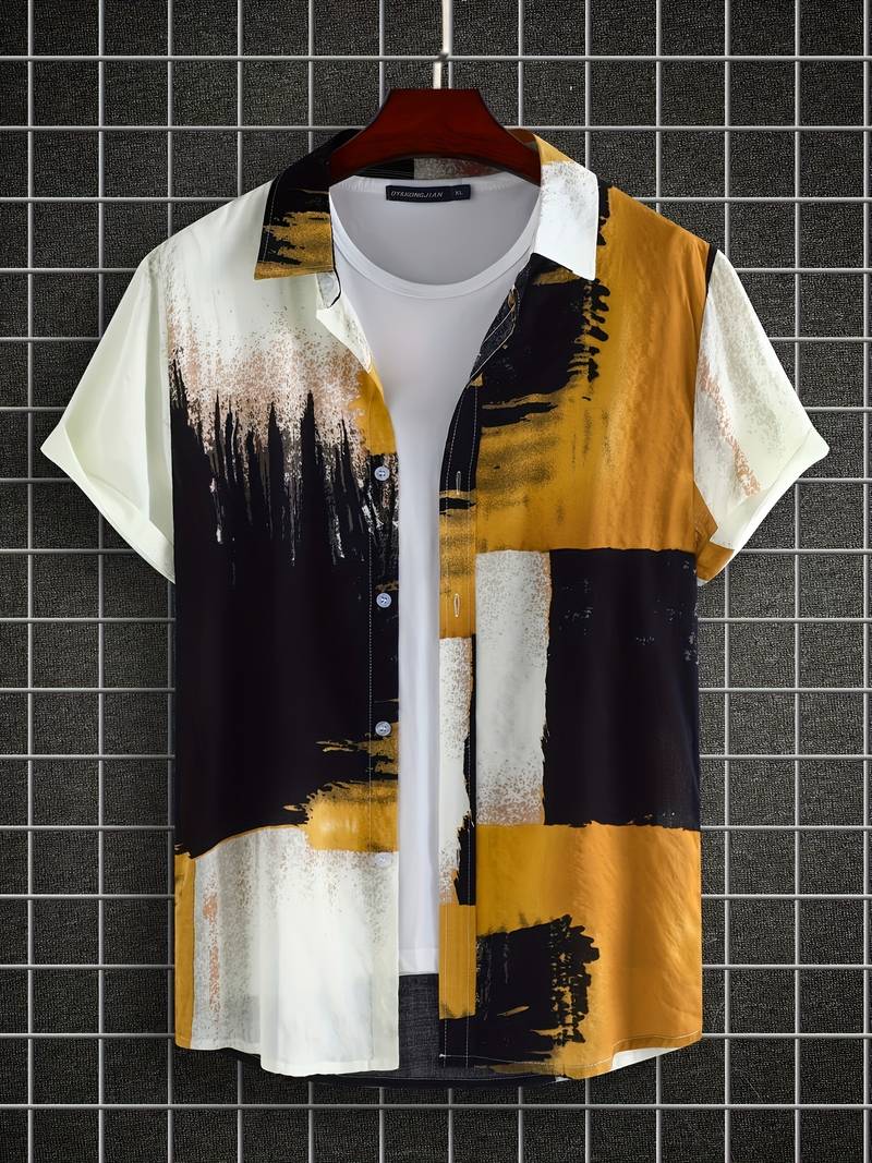 Kenneth - Kurzarm-Casual-Hemd mit frischem Stil
