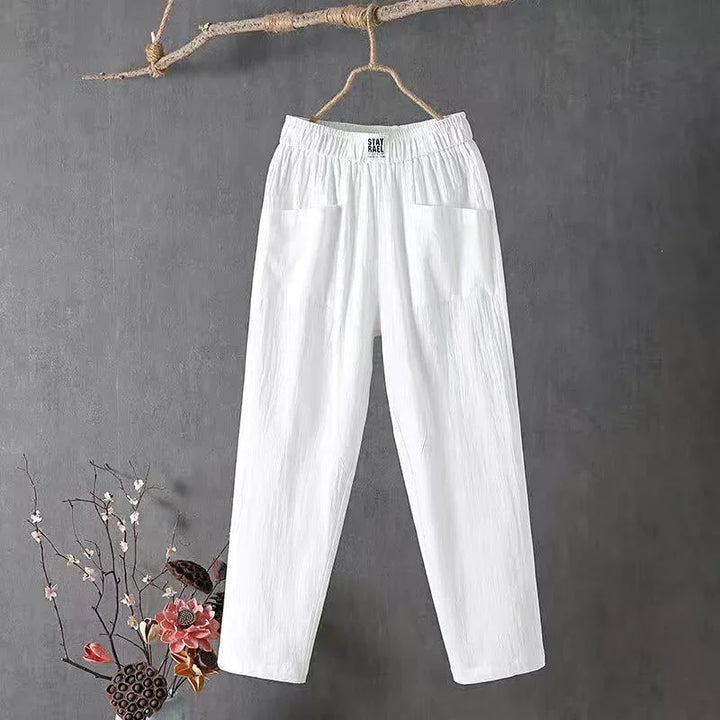 Trina - Weite Hosen Komfort Casual