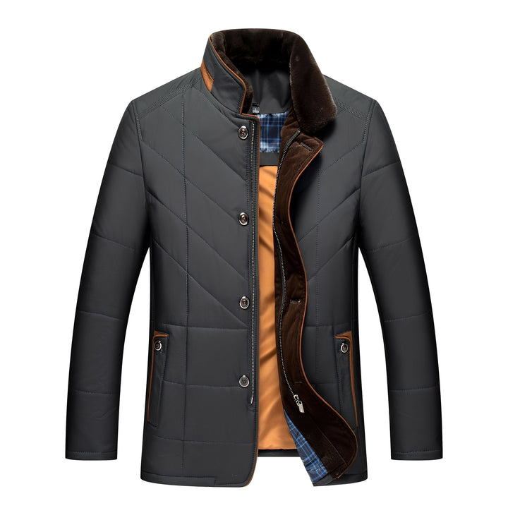 Rodney – Modische, gepolsterte Herrenjacke mit Knöpfen