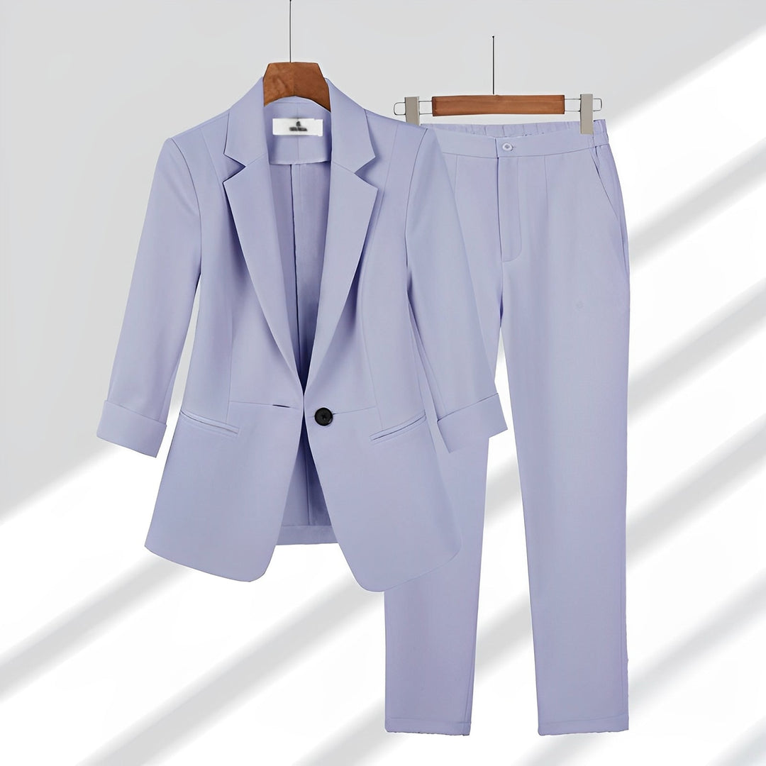 Cassarah - Anzug aus Blazer und Hose für Damen