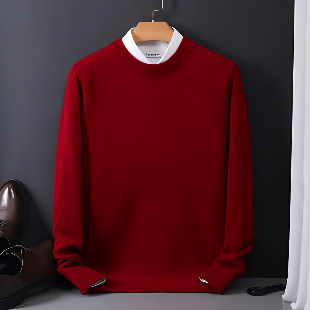 Esmund - Bequemer, weit geschnittener Kaschmirpullover für Männer