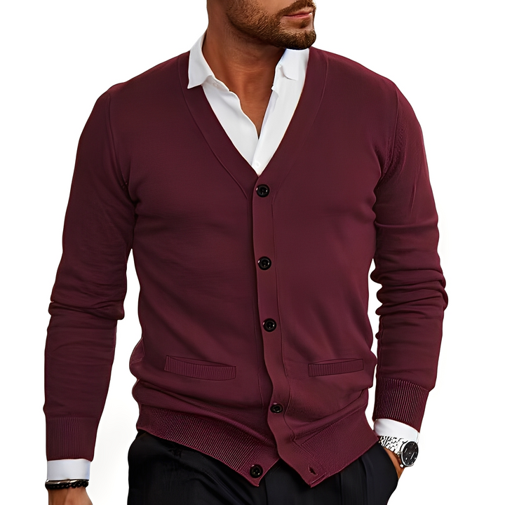 Kyler - Eleganter Herren-Cardigan mit Knöpfen