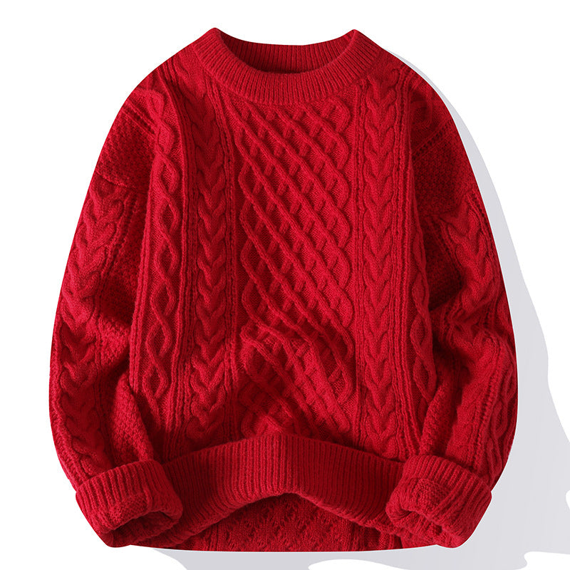 Griffin - Trendiger, locker gestrickter Herrenpullover