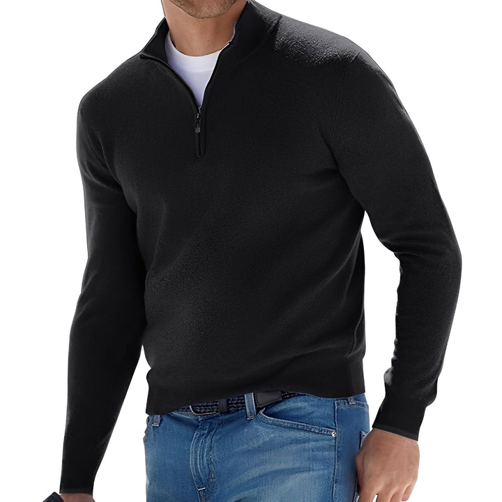 Rufus - Leichte Herrenjacke mit Zipper und hohem Kragen