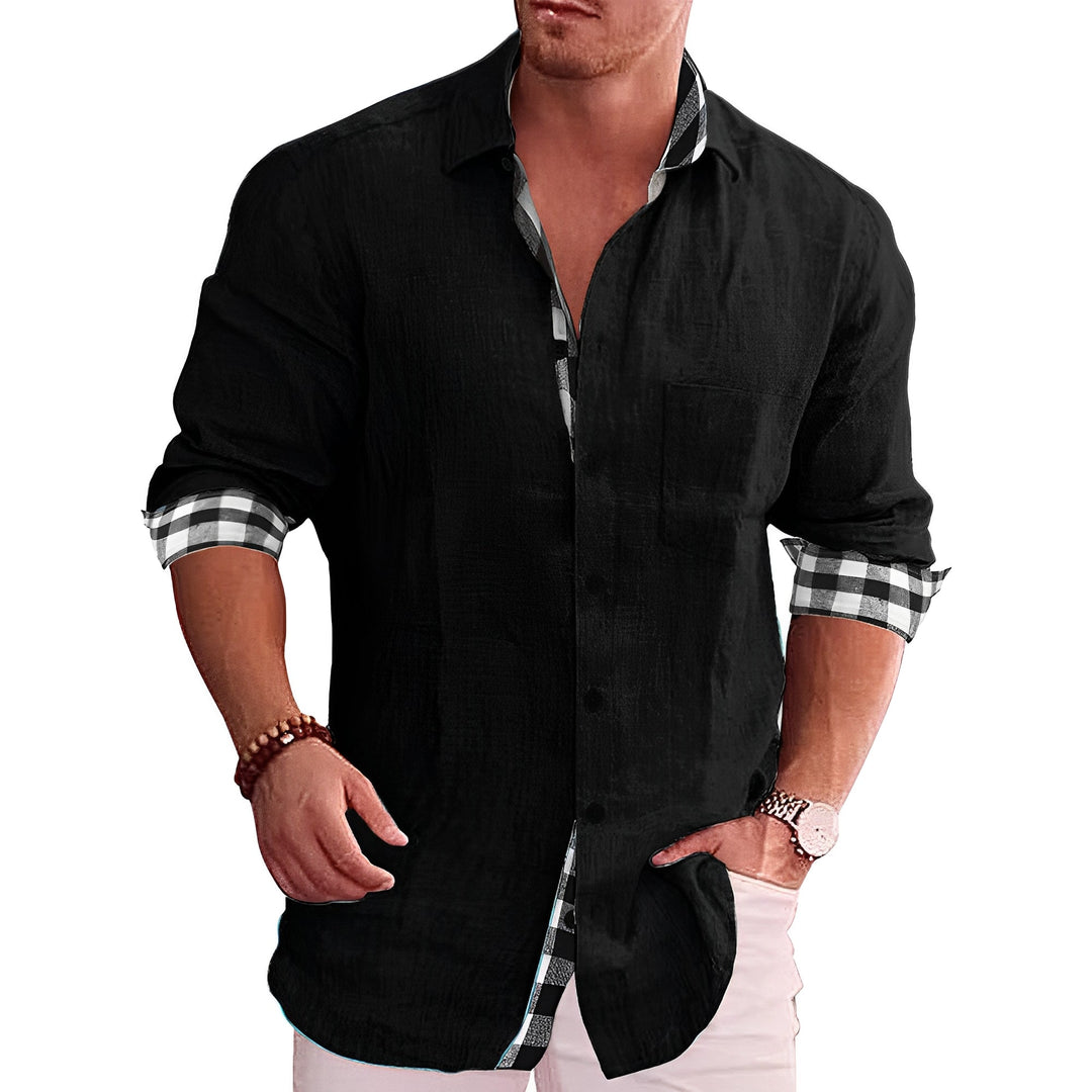 Elwood - Modernes Herren-Langarmhemd