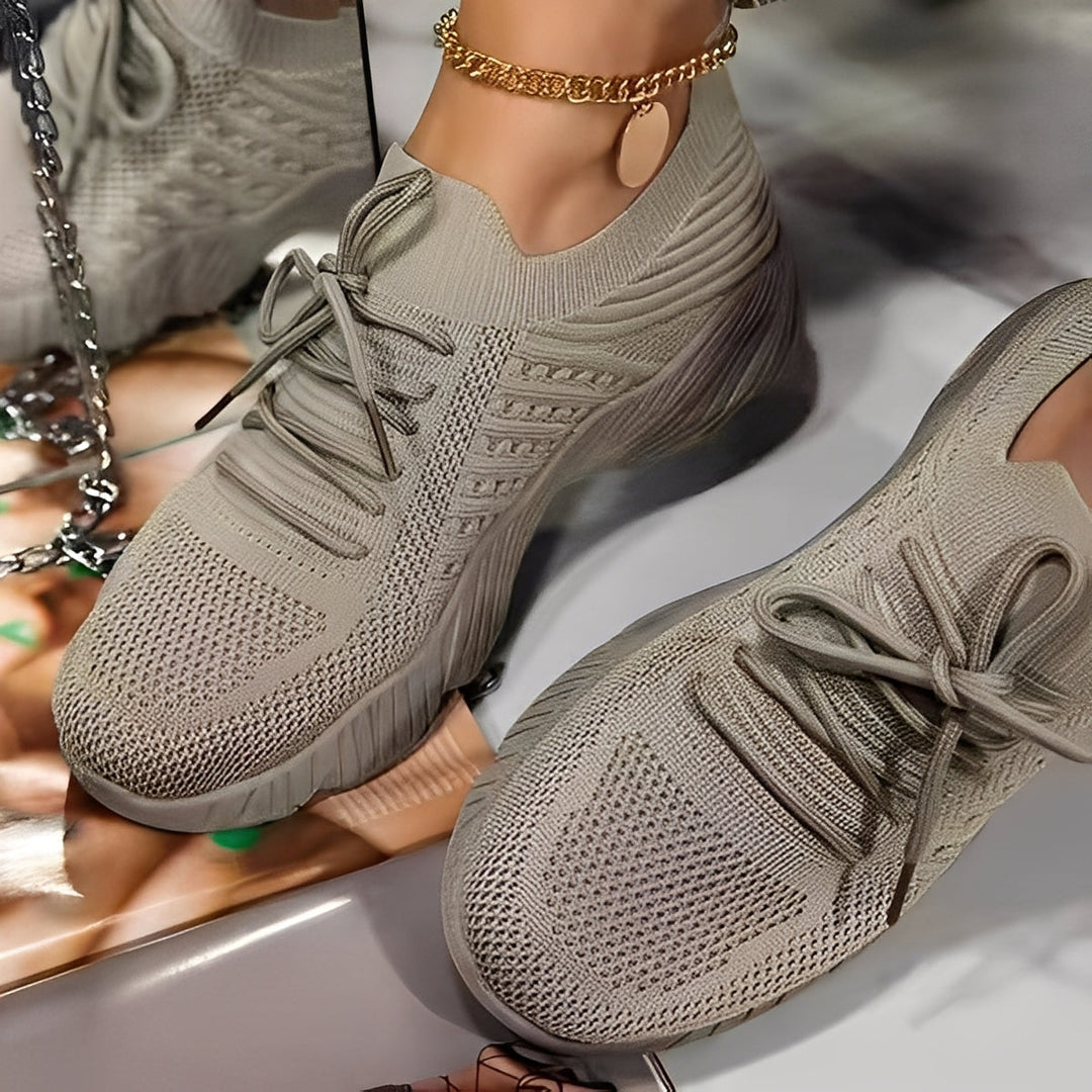 Eleanore - Freizeit-Schuhe mit dicken Gummisohlen für Frauen