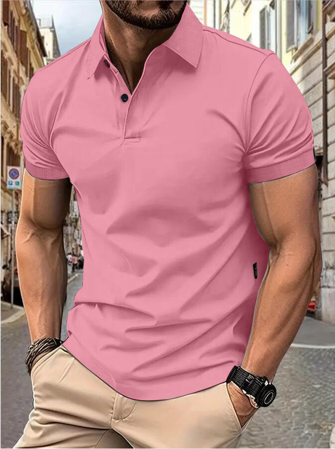 Blake - Eng sitzendes Sommer-Poloshirt für Herren