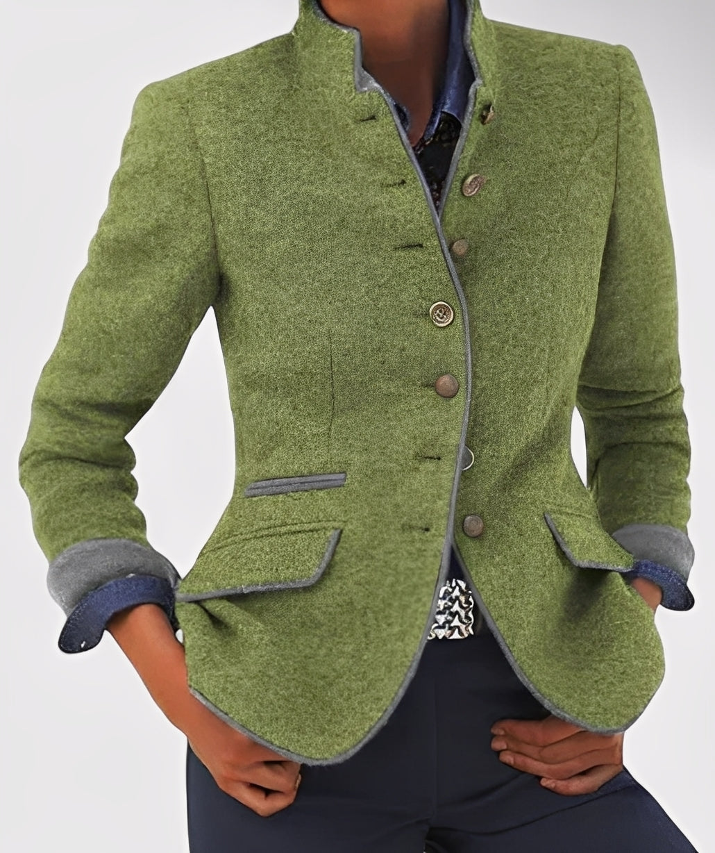 Kaelyn - Zeitgemäße Damenjacke mit Taschen für den täglichen Gebrauch