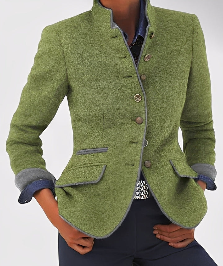 Kaelyn - Zeitgemäße Damenjacke mit Taschen für den täglichen Gebrauch