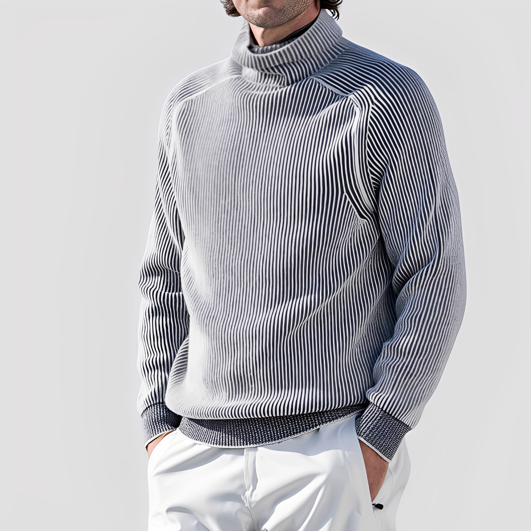 Chadwick - Stilvoller, warmer Herren-Rollkragenpullover aus Wolle