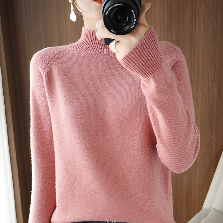 Ulyssa - Eleganter Damen-Kaschmir-Rollkragenpullover