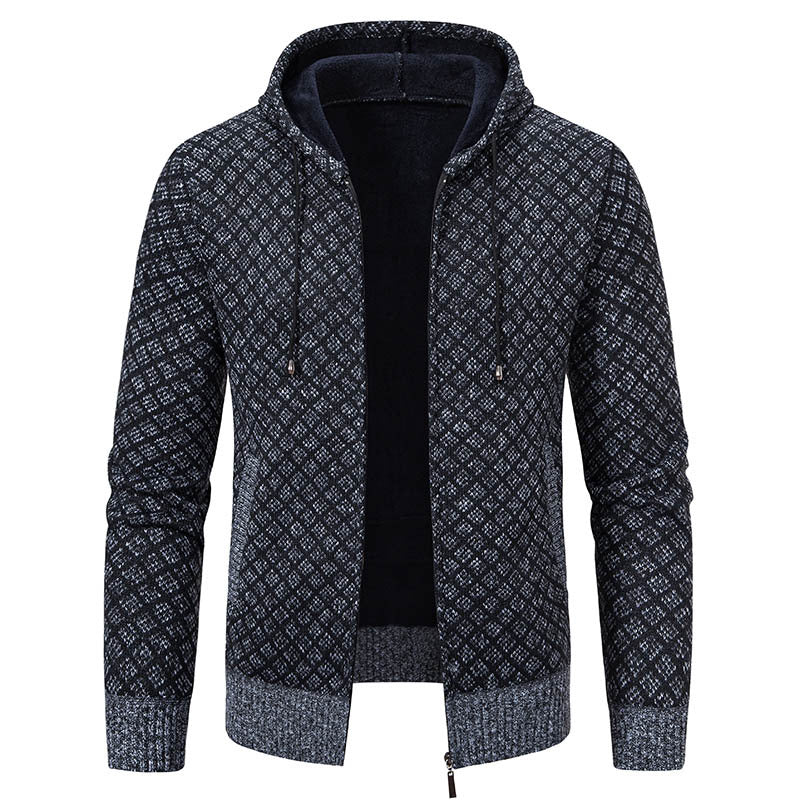 Winton - Modische, schmale Herrenjacke mit Kapuze