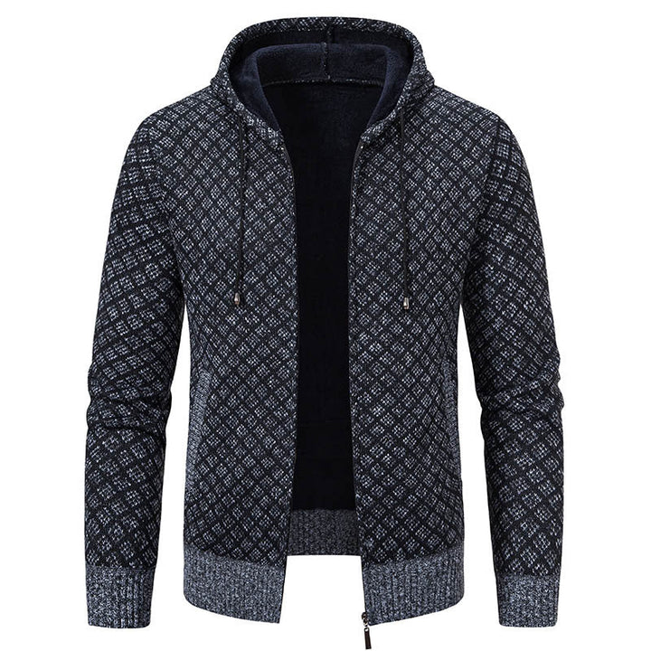 Winton - Modische, schmale Herrenjacke mit Kapuze