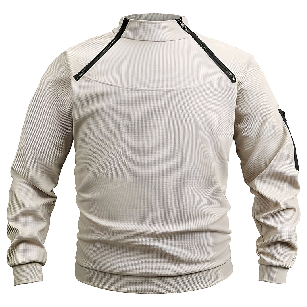 Wilbur - Herren-Fleecepullover für Sport mit Zipper