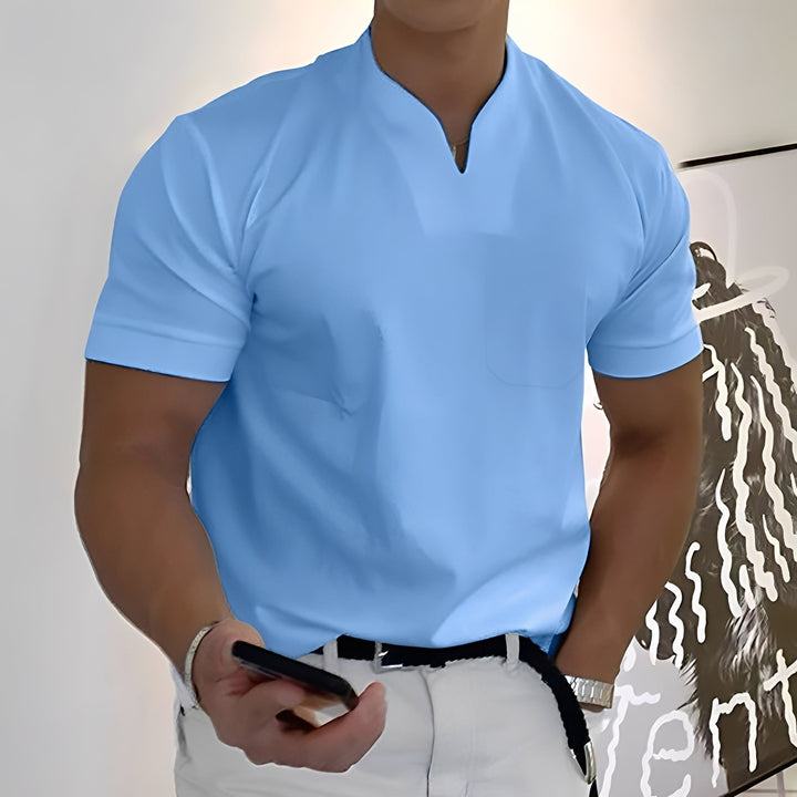 Dylan - Eng anliegendes, kurzärmeliges Herren-Businesshemd