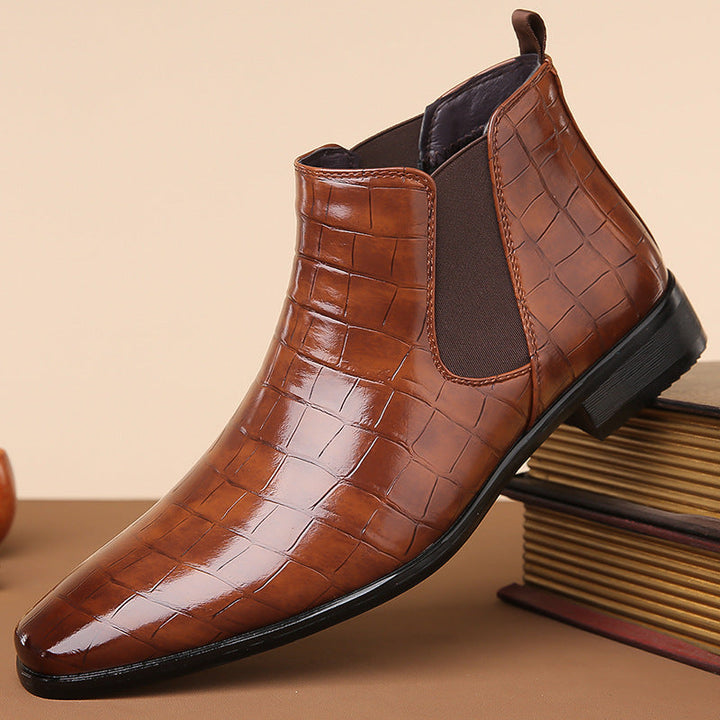Gladwin - Schicke glänzende Lederschuhe für Herren