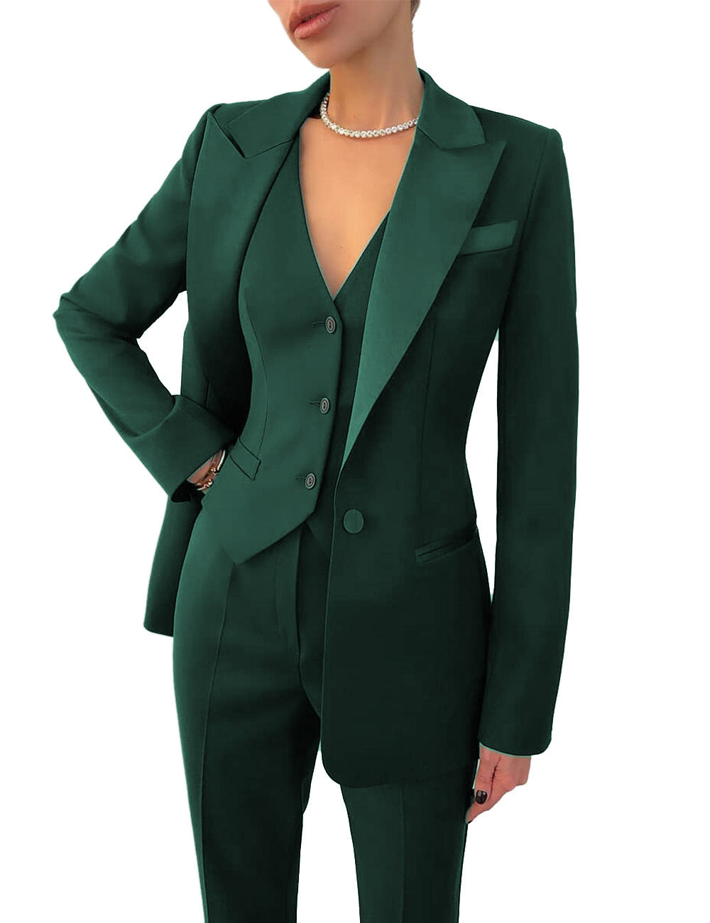 Keanna - Formelles dreiteiliges Damen-Business-Outfit