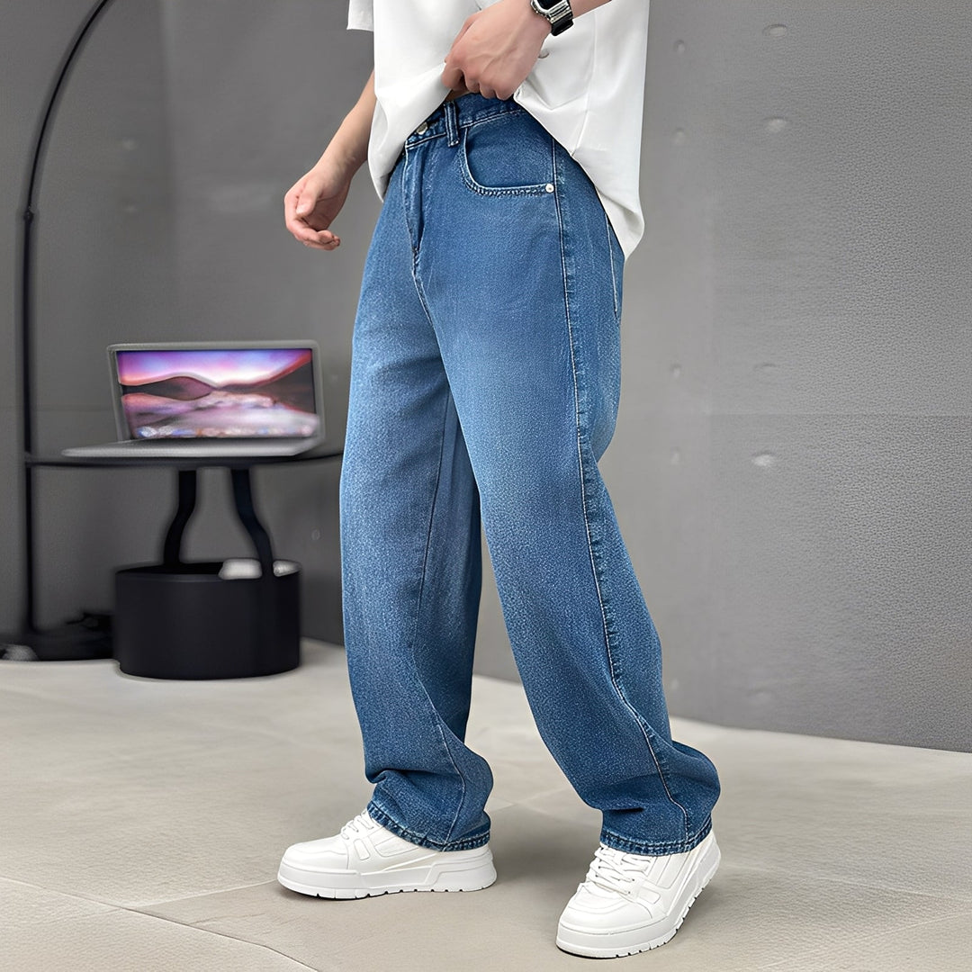 Wendell - Modische Herrenjeans mit weitem Schnitt