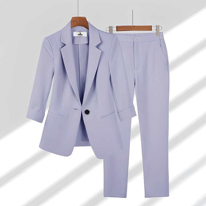 Andrea - Elegantes Damenanzug-Set aus Jacke und Hose