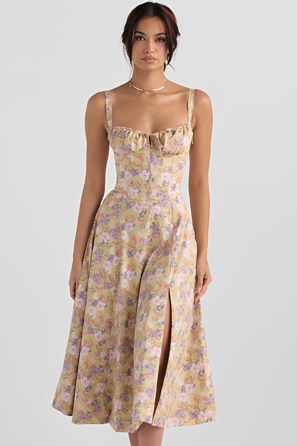 Claudia - Schickes Damen-Blumenkleid