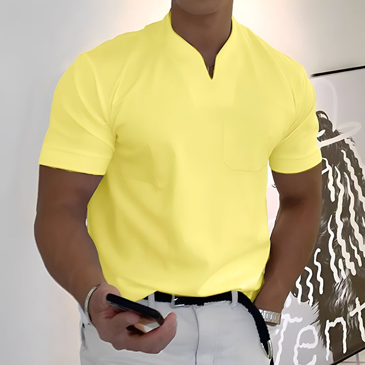 Dylan - Eng anliegendes, kurzärmeliges Herren-Businesshemd