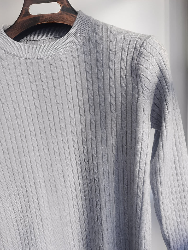 Romilly - Bequemer, schmaler Herrenpullover