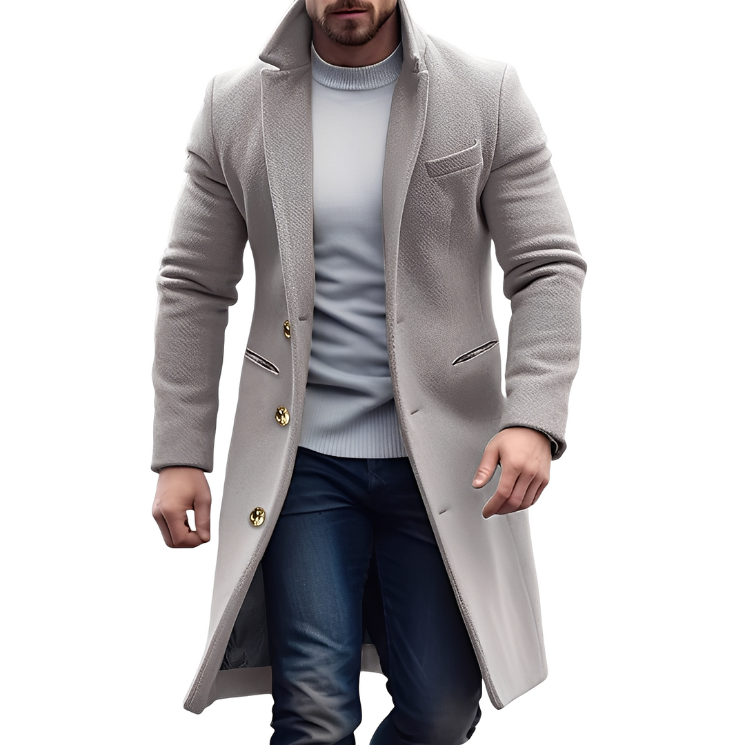 Reilly - Schicker Herren-Wolltrenchcoat