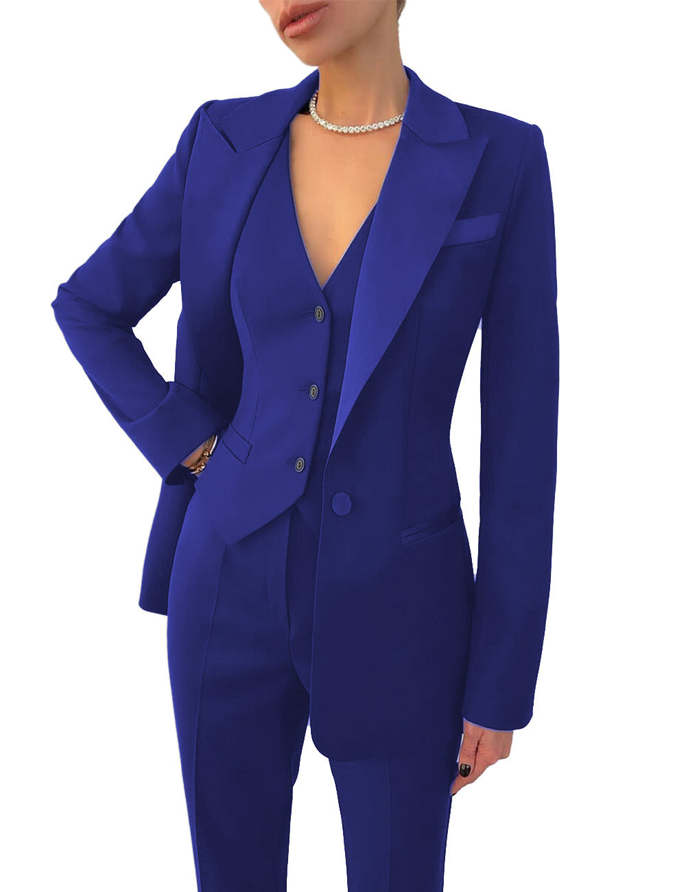 Keanna - Formelles dreiteiliges Damen-Business-Outfit