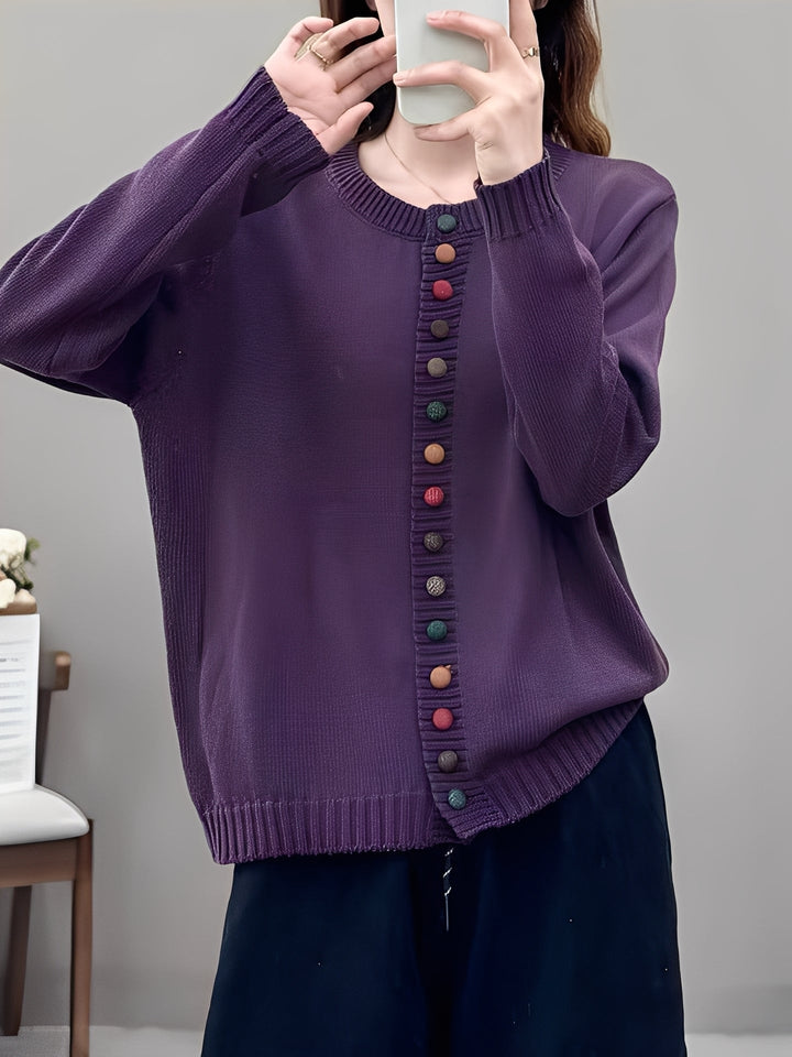 Rhonda - Stilvolle, leichte Damen-Strickjacke