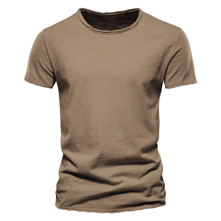 Roderick - Bequemes Herren-T-Shirt aus Baumwolle mit kurzen Ärmeln
